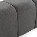 Tyree - Modern Tufted Grey Fabric Bed