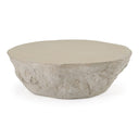 Tyrel - Modern Beige Fiberform Coffee Table