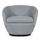 Tyson - Modern Grey Fabric Accent Chair