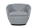 Tyson - Modern Grey Fabric Accent Chair