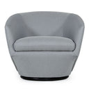 Tyson - Modern Grey Fabric Accent Chair