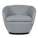 Tyson - Modern Grey Fabric Accent Chair