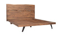 Madagascar Queen Platform Bed Brown
