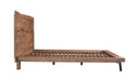 Madagascar Queen Platform Bed Brown