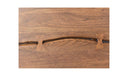 Madagascar Queen Platform Bed Brown