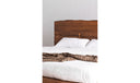 Madagascar King Platform Bed Brown