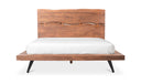 Madagascar Platform Bed King Brown