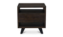 Madagascar Nightstand Dark Brown