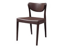 Union - Modern Brown Oak Dining Chair (Set of 2)