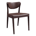 Union - Modern Brown Oak Dining Chair (Set of 2)