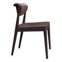 Union - Modern Brown Oak Dining Chair (Set of 2)