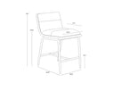 Polo Club Muslin Counter Stool Abilene by Matho Sun, view 8