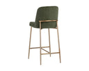 Antique Brass Bergen Olive Counter Stool Zeke by Matho Sun, view 3