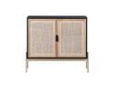 Small Gold Black/Natural Sideboard Avida by Matho Sun, view 2