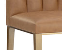 Milliken Cognac Counter Stool Wilbur by Matho Sun, view 5