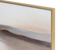 72" X 30" Gold Floater Frame Landscape Desert Sands by Matho Sun, view 2