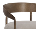 Zenith Taupe Grey Counter Stool Zanatta by Matho Sun, view 6