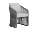 Warm Grey Gracebay Light Grey Dining Armchair Allariz by Matho Sun