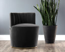 Shadow Grey Lounge Chair August by Matho Sun, view 5