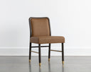 Milliken Cognac Dining Chairs set of 2 Jeno by Matho Sun, view 5