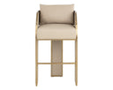Napa Beige Barstool Baz by Matho Sun, view 2