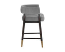 Antonio Charcoal Counter Stool Callem by Matho Sun, view 2