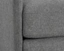 Belfast Koala Grey Lounge Chair Marcela Swivel by Matho Sun, view 6
