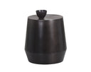 Gunmetal End Table Creed by Matho Sun, view 2