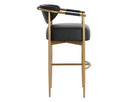 Bravo Black Barstool Heloise by Matho Sun, view 3