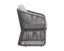 Warm Grey Gracebay Light Grey Dining Armchair Allariz by Matho Sun, view 3