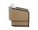 Louis Cream Lounge Chair Olbia by Matho Sun, view 3