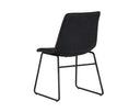 Antique Black Dining Chairs set of 2 Cal by Matho Sun, view 3