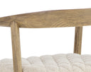 Weathered Oak Dove Cream Counter Stool Jeremy by Matho Sun, view 7