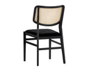 Abbington Black / Natural Dining Chairs set of 2 Annex by Matho Sun, view 3