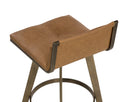 Milliken Cognac Counter Stool Arizona Swivel by Matho Sun, view 5
