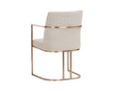 Belfast Oatmeal Dining Armchair Rayla by Matho Sun, view 4