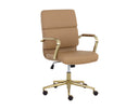 Tan Office Chair Kleo by Matho Sun