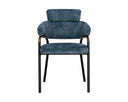 Nono Petrol Dining Armchair Sharqui by Matho Sun, view 2