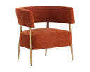 Danny Rust Lounge Chair Maestro by Matho Sun
