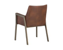 Bravo Cognac Dining Armchair Bernadette by Matho Sun, view 4