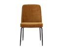 Black Bergen Marmalade Dining Chairs set of 2 Zeke by Matho Sun, view 3