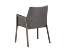 Kendall Grey Dining Armchair Bernadette by Matho Sun, view 4