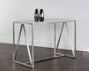 Stainless Steel Counter Table Abel by Matho Sun, view 3