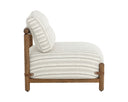 Warm Brown Gifford Script Lounge Chair Holst by Matho Sun, view 3
