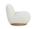 Merino Pearl Lounge Chair Franze Swivel by Matho Sun, view 3
