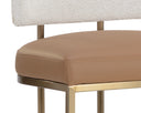 Napa Cognac / Rhea Light Barley Barstool Larissa by Matho Sun, view 5