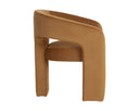 Meg Gold Dining Armchair Isidore by Matho Sun, view 3
