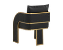 Napa Black Dining Armchair Baz by Matho Sun, view 4