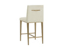 Geralt Linen Counter Stool Wilbur by Matho Sun, view 4