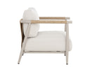 Greige Palazzo Cream Lounge Chair Muros by Matho Sun, view 3